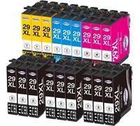 29XL Remplacement pour Epson 29 XL Cartouches d'encre Fraise pour Epson Expression Home XP-235 XP-355 XP-445 XP-345 XP-255 XP-245 XP-332 XP-335 XP-342 XP-432 XP-435 XP-442 XP-355 XP-352