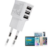2A 3 Port USB Chargeur Secteur Mural Adaptateur Voyage Pr iPhone 6S Samsung iPsd