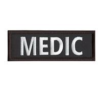 Patch MEDIC 5"x2" EMT EMS PARAMEDIC Brodé Tactique Nylon Armure de Corps