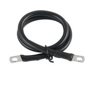 2AWG Tinned Copper Battery Connecting Cable Soft Silicone Wire 35mm2 Flexible for Connections Starter(0.5 Meters)