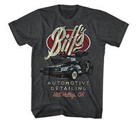 2Bhip T-shirt pour adulte « Back to the Future 80s Syfy Biffs Auto Comedy Spielberg » - Noir - Small
