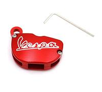 2Bird Couverture de la clé de Moto CNC Coque de Protection for Vespa Piaggio GTS Sprint Primavera 150 300 125 Accessoires (Color : Red)