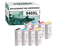 (2BK 2C 2M 2Y France) cartouche d'encre Compatible 940XL C4906AE C4907AE C4908AE C4909AE pour HP Pro 8000-A809a/A811a/A809n/8000 8500-A909b