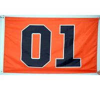 2But General Lee # 01 Fais-Moi Peur Drapeau Bannière 3 x 5 Pieds