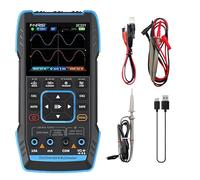 2C23T Oscilloscope numérique 3 en 1, Portable testeur de Transistor, Multimètre oscilloscope numérique Générateur de signal de fonction DDS intégré,avec Batterie au Lithium (A)