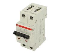 2CDS252001R0404 | S202-C40 | ABB MINIATURE CIRCUIT BREAKER, 2 POLE, TYPE C, 40A, 6KA