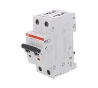 2CDS272001R0014 Interrupteur de surintensité 400VAC lNen: 1A Pôle: 2 DIN Cara...