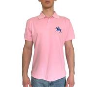 2chilly Polo pour homme - Polo d'été variantes - Polo de sport de Majorque - Marathon de vélo - Vintage - Moto personnalisée - Oldtimer, Polo rose clair, XL