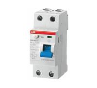Interrupteur différentiel pur F202 AC 40A 30MA 2P Abb F427801