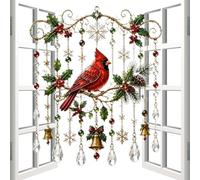 2D Acrylic Balcony Wind Chime Sun Catcher - Festive Holiday Ornament