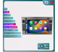 2Din 7 pouces Android autoradio pour Opel Astra H G J Zafira B Corsa C D Antara Vectra Vivaro GPS RDS DSP 4G CarPlay Autoradio [A1]