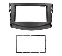 2Din Cadre de Panneau de Navigation Audio DVD, Cadre de Radio Voiture pour 2006-2012 - Installation Facile, Matériau ABS Durable, Adaptation Parfaite Tableau de Bord