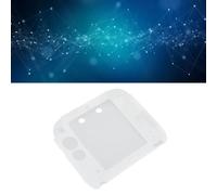2DS Couverture en silicone souple avec protecteurs d'écran Résistant aux rayures et finition blanche