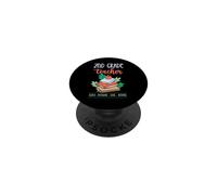 2e année enseigner motiver l'amour Inspirer Devise école PopSockets PopGrip Adhésif