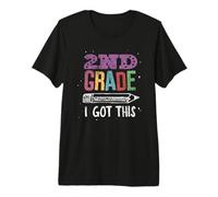 2e année I Got This Cute Student School Class Teacher T-Shirt Haut de Gamme