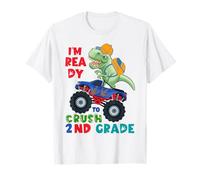 2e année pour garçons Premier Jour de deuxième année Rentrée Scolaire T-Shirt