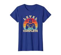 2e Anniversaire de Mariage 2 Ans de Mariage Level 2 Complete T-Shirt, Femme, Bleu Royal, S