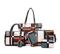2E-youth Sacs à main et pochettes de designer pour femme, sac à bandoulière, sacoche, fourre-tout et sac avec poignée sur le dessus, Large