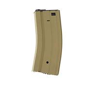 2EAGLE Accessoire Airsoft - Chargeur supplémentaire pour répliques Airsoft M4 électriques et dérivés (ref.cymaM012A) - capacité: 300 Billes - matière: métal - Couleur: Sable 160 mm