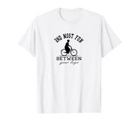 2ème Plus Amusant Entre Vos Jambes Vélo inspiré du vélo T-Shirt Graphique avec Valeur