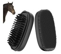 2EN1 Brosse pour Chevaux, Brosse de Toilettage pour Cheval, Accessoires de Beauté pour Animal, outils pour Éliminer les Poils d'animaux de Compagnie, pour Chevaux, Chiens de tout Taille