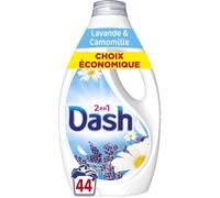 2en1 Lessive Liquide 44 Lavages, Lavande Et Camomille, Avec Plus De Fraîcheur Lenor, Fabriquée En France, 2in1