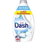 2en1 Lessive Liquide Air Frais et Fleurs Blanches,44 Lavages,Avec Plus de Fraîcheur Lenor,Nettoyage en Profondeur,Parfum Printanier