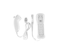 2en1 Nunchuck et Télécommande pour Nintendo Wii et Wii U Blanc AC649