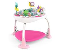 2en1 Siège Sauteur/Table d'Activités Pond 7 Jouets D'activité Évolutif Trotteur Hauteur Réglable Siège Pivotant à 360 °