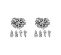 2Ensemble 9 mm Goujons de Pneu Crampons de Neige Anti-Dérapant Anti-Glace pour Voiture Camion Botte de Vélo Moto ATV SUV Auto