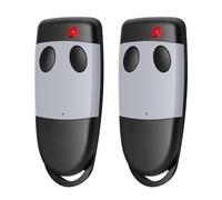 2er Pack Ersatz für Cardin S449 Télécommande, 433,92 MHz Télécommande 2 canaux, Compatible avec Cardin S449 QZ1, S449 QZ2, TXQ449100, TXQ449200 - Rolling Code Technologie für erhöhte Sicherheit