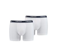 2er Pack Head Herren Boxershorts Basic Coton Mélangé Imprimé Uni