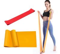 2er-Set Bande Fitness, 15 lbs Bandes Élastiques de Musculation,15 lbs Bande Élastique Fitness de Qualité,pour Sport, Pilates, Yoga, Musculation, Rééducation Physique