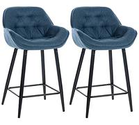 2er Set Barhocker Gibson Stoff