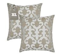 2er Set Coussin Oreiller Décoratif Taie Coussin pour Tête