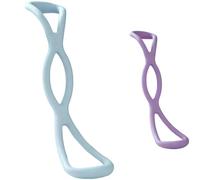 2er-Set Figure-8-Widerstandsbänder, elastische Bänder aus thermoplastischem Gummi, für Arme, Rücken und Schultern, rutschfeste Fitness-Schläuche zum Dehnen zu Hause
