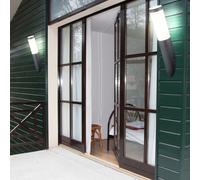 Lot de 2 appliques maison inox jardin éclairage extérieur façade torche lumière anthracite