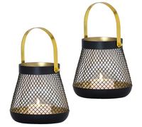2er Set Oriental Déco Porte-Bougies Chandelier Décoration de Jardin