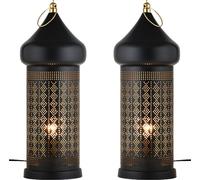 2er Set Oriental Décoration Lampe de table Lampe de chevet 45