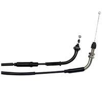 2EXTREME câble d'accélérateur complet compatible avec Sym Fiddle 3, fil | Commande des gaz Bowden intégrale, cordon de rechange pour scooter; compatible avec SYM Fiddle 2 50 AW05W/AF05W 4T AC 08-13