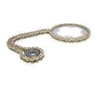 2EXTREME Jeu de chaînes toriques 14/38 dents compatible pour Kymco MXU 250 4T LC, Maxxer 300ccm Offroad