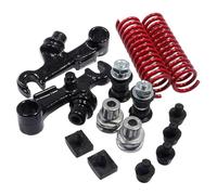 2EXTREME kit réparation fourche bras oscillant compatible avec Piaggio Ciao | Inclut 2 ressorts, 4 bagues, 6 entretoises, 2 boulons, 2 écrous; compatible avec Vespa Ciao 50 C7E1T/C7V1T/C6V1T/C6V2T 76-88