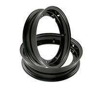 2EXTREME Lot de 2 jantes noires 2.10-10 pour 3.00 u 3.50-10" compatible pour Vespa PK PX ET3 V 50 N