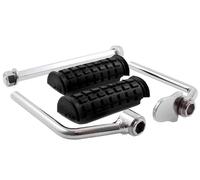 2EXTREME Lot de repose-pieds compatibles avec les cyclomoteurs Puch Mobylette Maxi S/N 50 cm³ 2 temps AC, refroidi par air