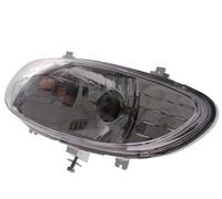 2EXTREME phare compatible avec BAOTIAN BT49QT-3, BT49QT-9; scooter 12 volts | Compatible avec FLEX-TECH SPEEDY, SPRINT, REX RS450 sans feu large; lampe 12 volts 35/35 watts PC S2 longueur 240 millimètres