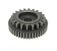 2EXTREME pignon de démarreur compatible avec MBK Nitro, Ovetto, Sorriso 50 | Roue relais transmet l’effort initial au mécanisme libre, bloc Minarelli horizontal ou vertical, cinquante centimètres cubes