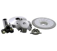 2EXTREME Variateur scooter 50 compatible avec NOVA MOTORS Retro Cruiser | compatible avec NOVA MOTORS Star, Venezia II; compatible avec PEGASUS S50 LX; kit GY6 avec rampe et six galets de 5,5 grammes