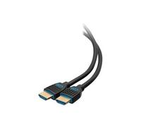 2ft 4K HDMI Cable - Performance Series Cable - Ultra Flexible - M/M - High Speed - câble HDMI - HDMI mâle pour HDMI mâle - 60 cm - noir