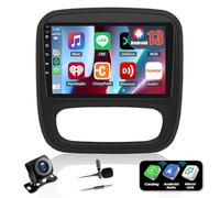 2G+32G Android 13 Autoradio pour Renault Trafic 3 2014-2021/Opel Vauxhall Vivaro 2014-2019 avec Carplay sans Fil Android Auto, 9'' Écran Tactile avec GPS WiFi BT Mirror Link FM/RDS EQ SWC