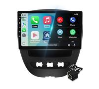 2G 64G Android 14 Car Stereo Android Multimedia Radio for Peugeot 107/Toyota Aygo/Citroen C1 2004-2014 Wireless Carplay, Android Auto GPS Navigation SWC+ Backup Camera